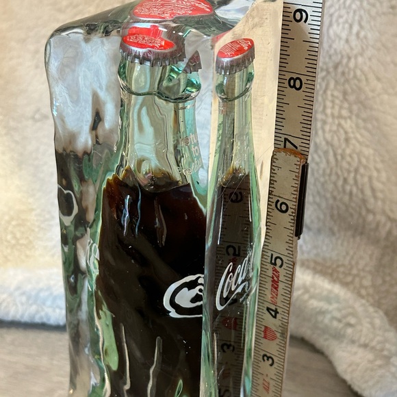 Pop-Art Sculpture of Original Coca-Cola Bottle Encased in Lucite - Picture 10 of 13